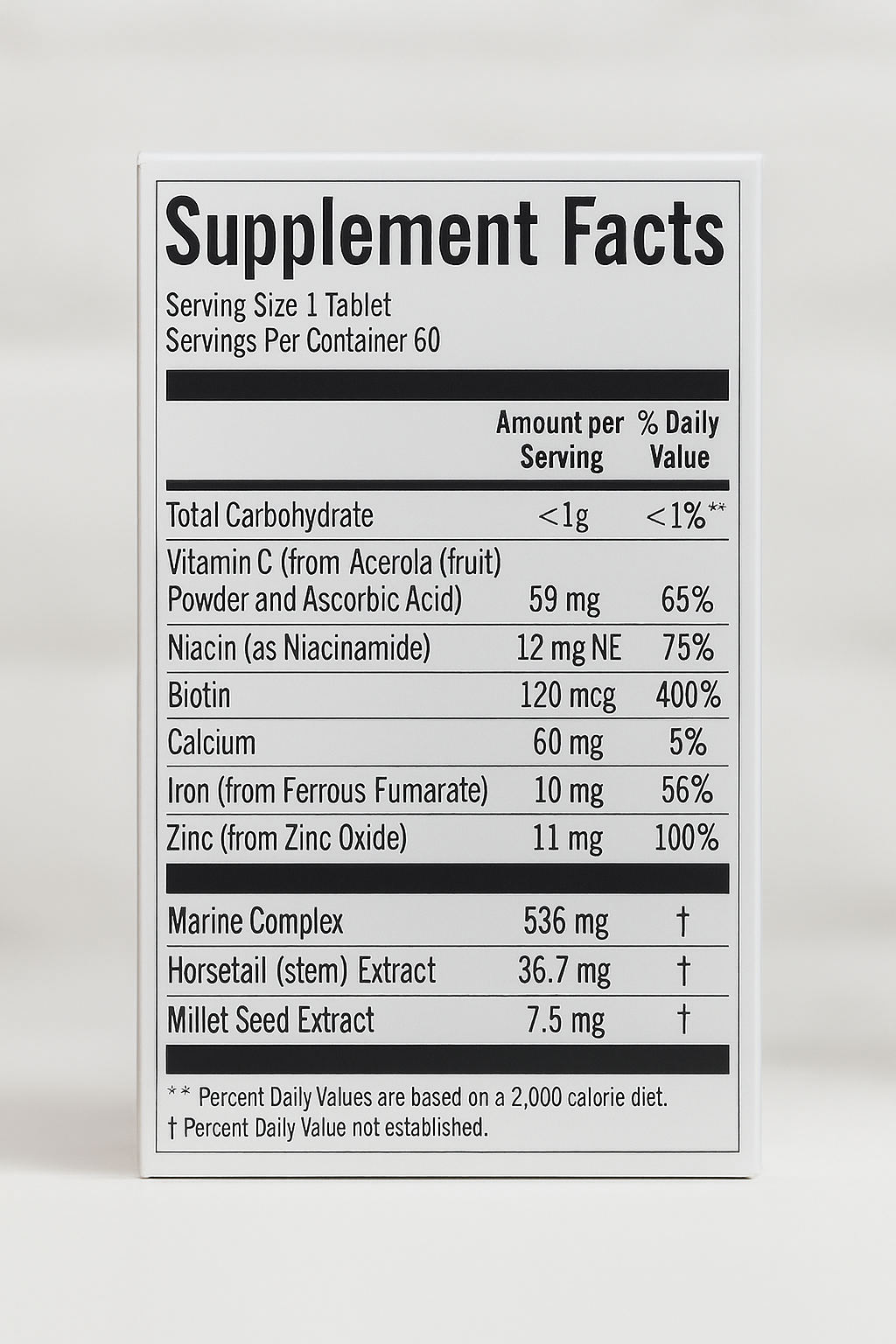 Hair Growth Capsules β Biotin, Collagen & Keratin Formula | Health First Supplement