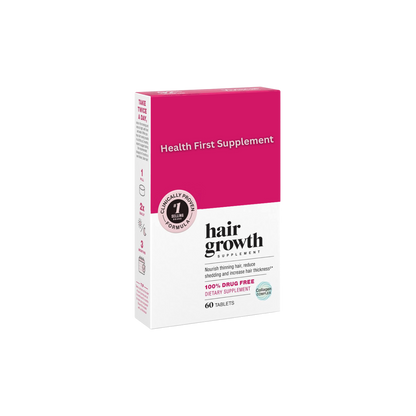 Hair Growth Capsules – Biotin, Collagen & Keratin Formula | Health First Supplement
